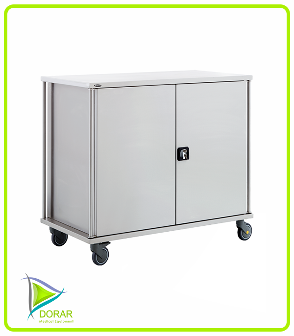 40655 Sterile Device and Cloth Trolley