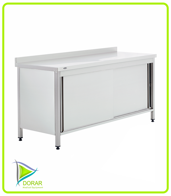 40838 Instrument Table with Cabinet